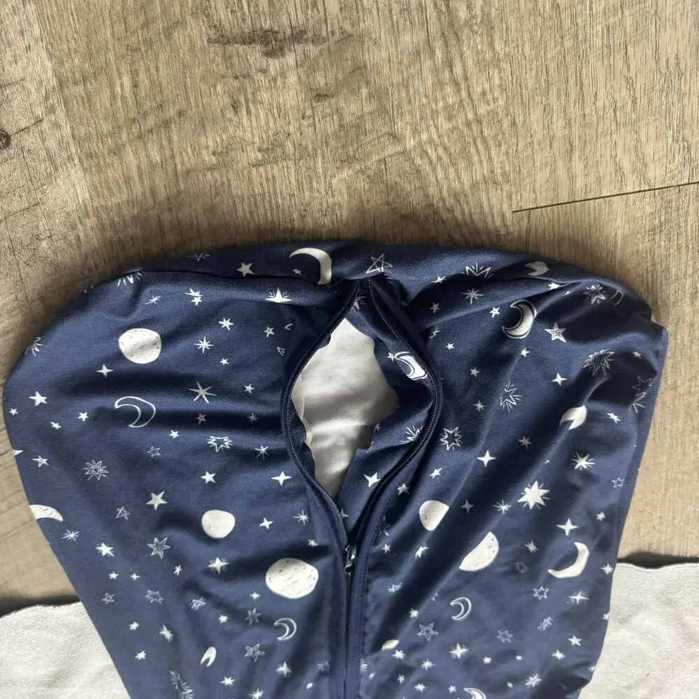 Lot 3 BSTOPPT Newborn Sleep Sack Celestial Baby Swaddle Adjustable Wearable 0-6